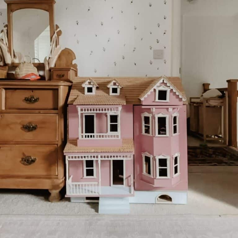 How to Paint a Dollhouse To Last Beautifully (Through Years of Play!